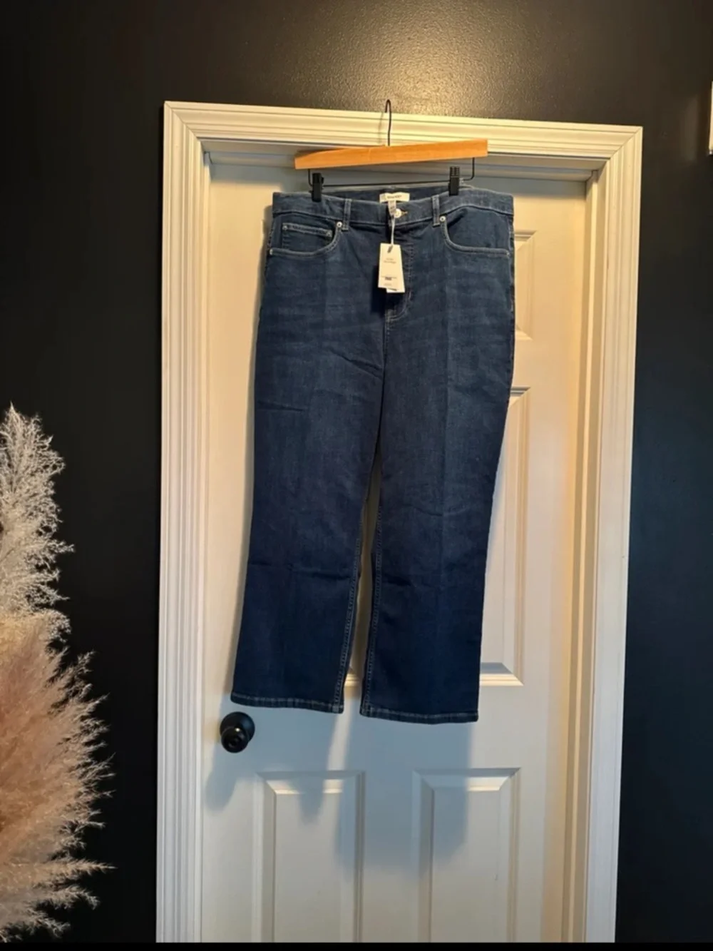 NWT SPANX SPANXsculpt ReDefine High Waist Crop Kick Flare Jeans Size 20 - Picture 6 of 12